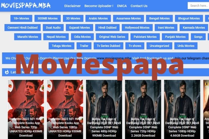 What is Moviespapa: Download Bollywood, South, and Punjabi Movies and Series Use in 2023