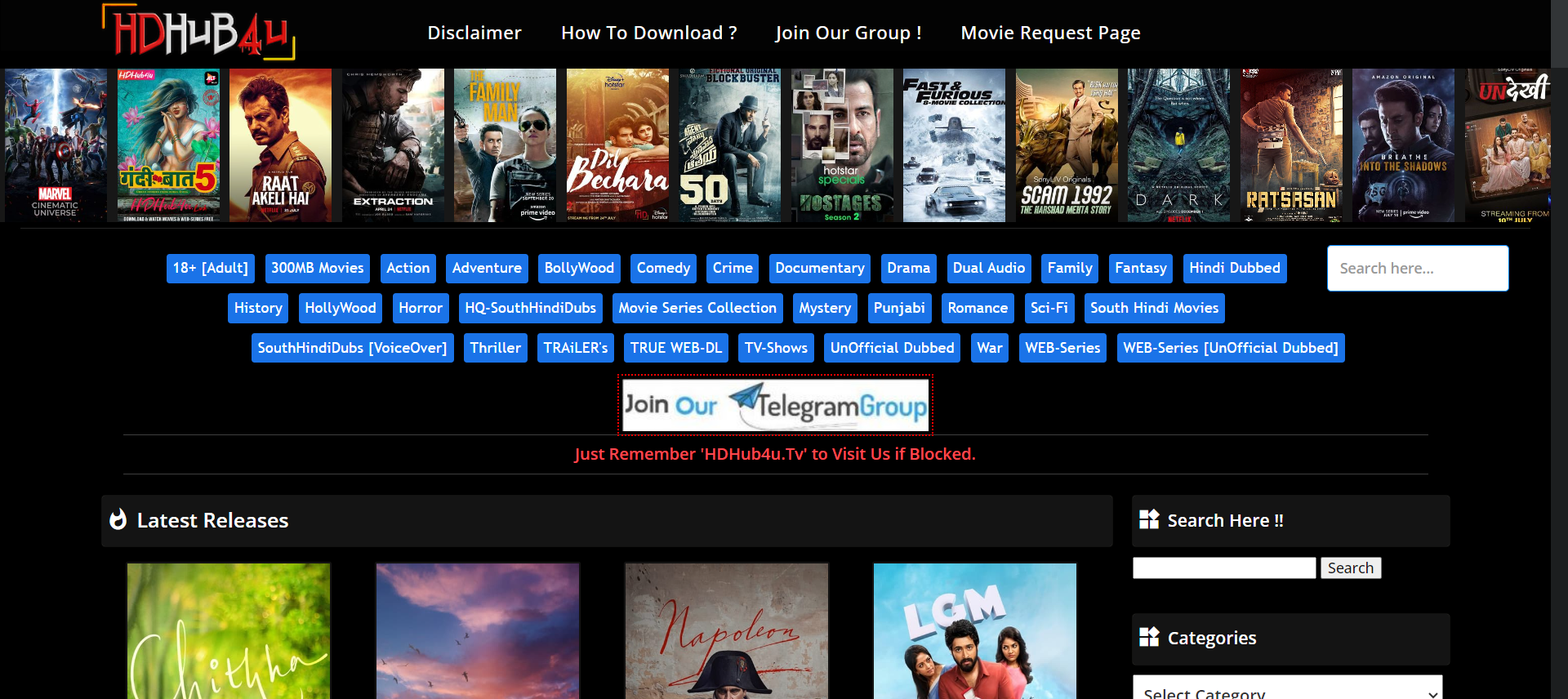 HDhub4u: Download Your Favorite Movies, Web Series, and 18+ Content in 300MB